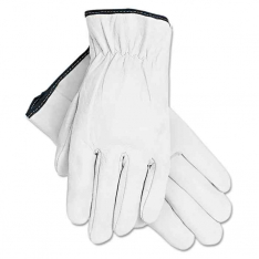 MCR SAFETY 3601XL, X-LARGE UNLINED GRAIN KID DRIVERS GLOVE-STRAI